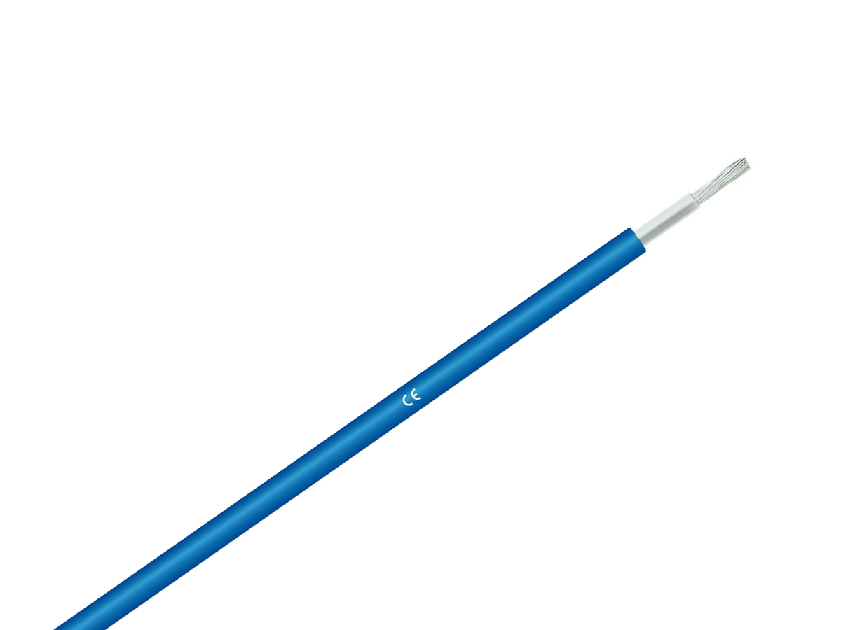 Solarkabel (PV1-F) 1 x 4 mm²  blau 100 m