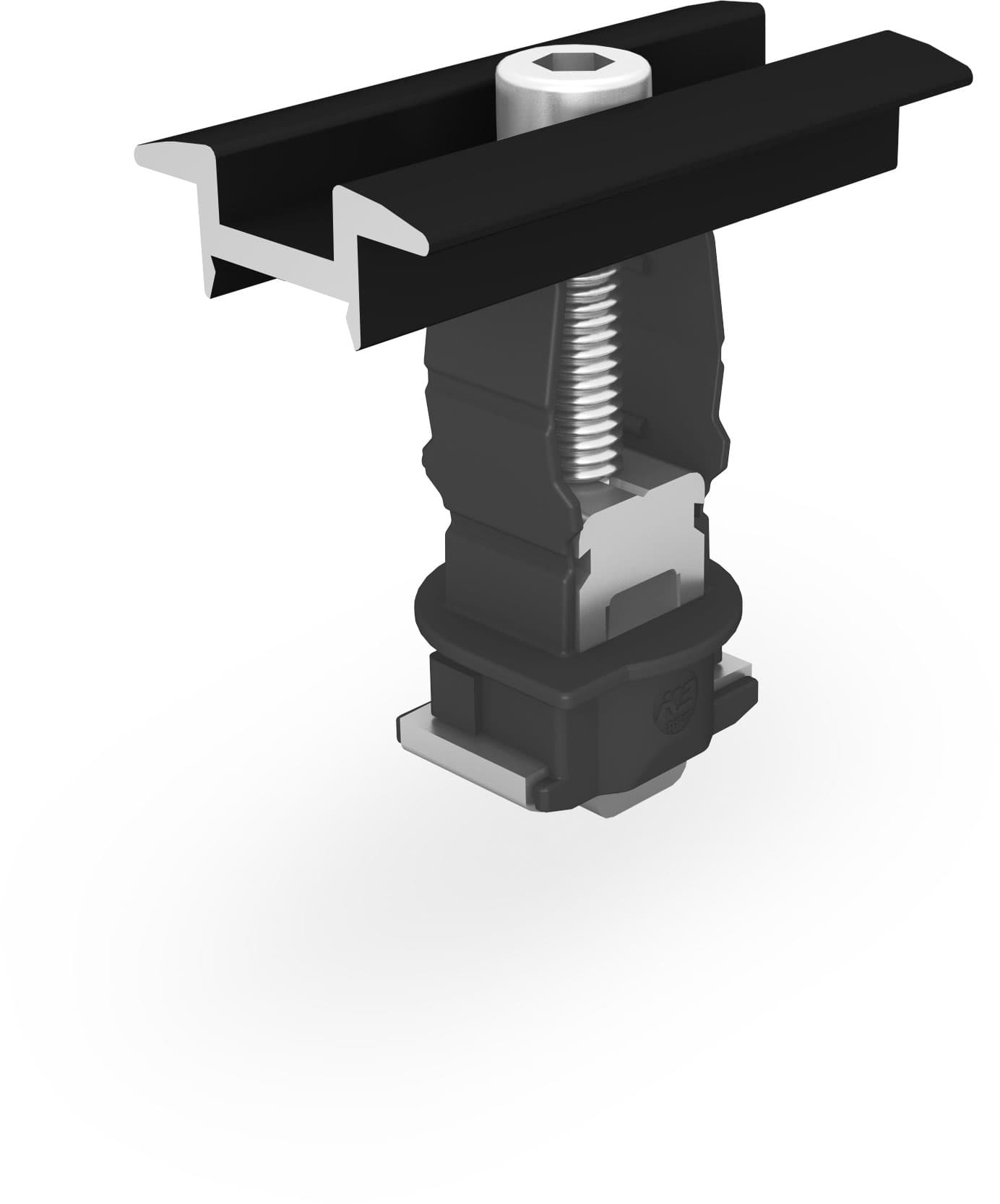 K2 Universal Mittelklemme, Clamp MC 25-40 BLACK Set