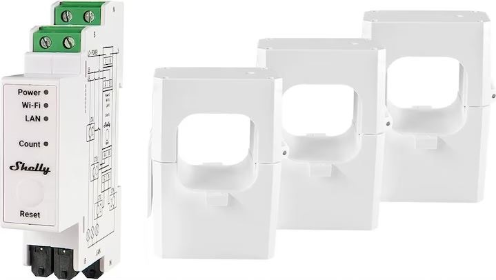 Shelly Pro 3EM-400, Smart Meter