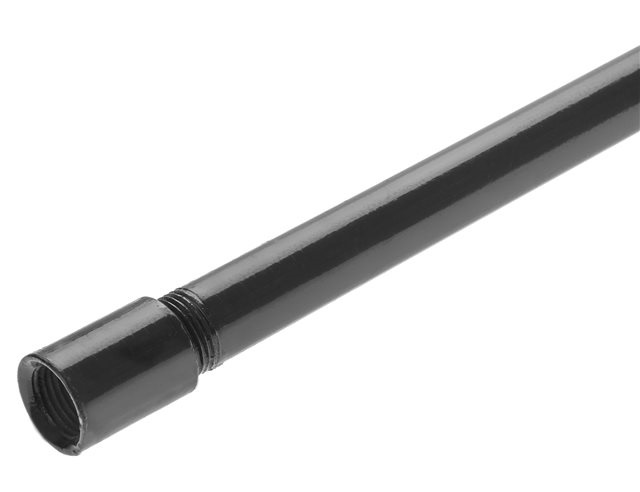 Schneefangrohre 1/2" - 5.50 m - schwarz