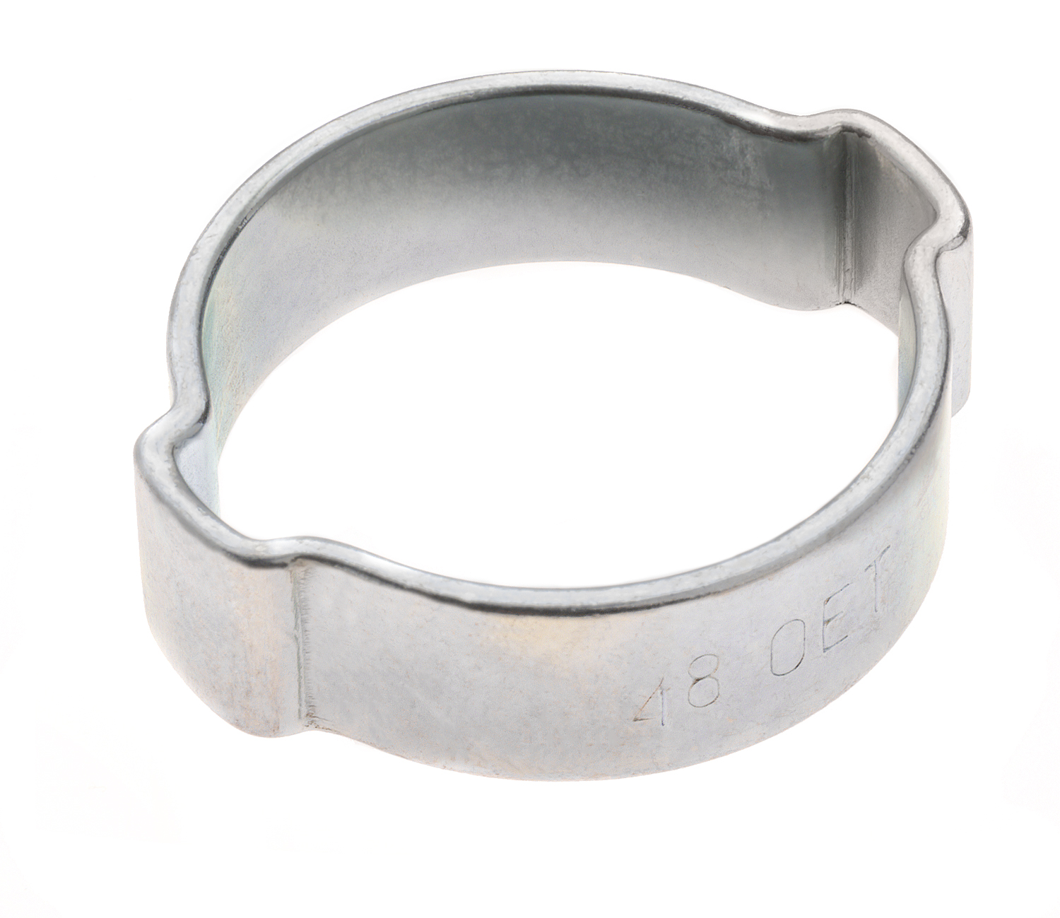 2-Ohr Klemme für 1/2" - Rohre - verzinkt