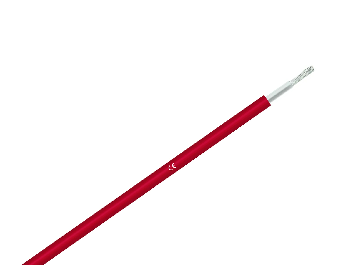 Solarkabel (PV1-F) 1 x 4 mm² rot 100 m